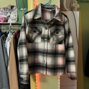 warm plaid sweater